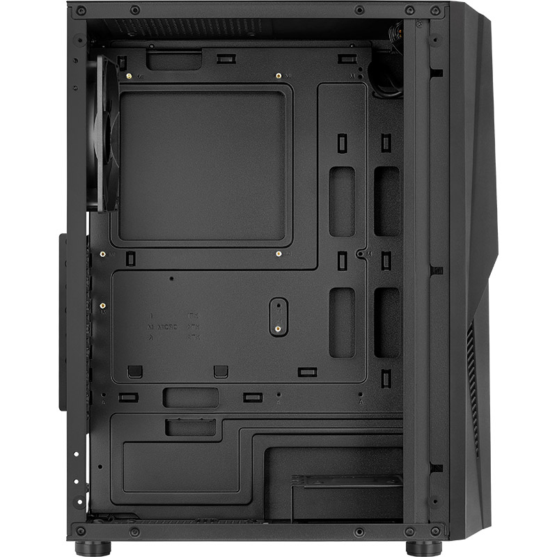 Фото Корпус Aerocool Mecha Black Mid Tower RGB Glass side panel (Mecha-G-BK-v1)