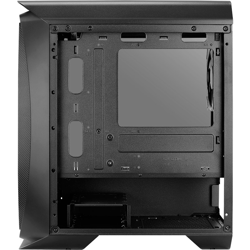 Зовнішній вигляд Корпус Aerocool Aero One Eclipse АRGB Tempered Glass Black (AeroOneEclipse-GBKV1)