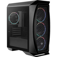 Корпус Aerocool Aero One Eclipse АRGB Tempered Glass Black (AeroOneEclipse-GBKV1)