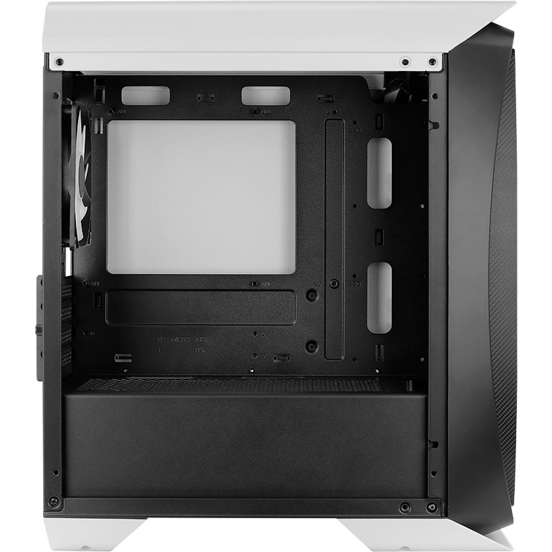 Зовнішній вигляд Корпус Aerocool Aero One Frost FRGB Tempered Glass White (Aero One Frost-GWTv1)