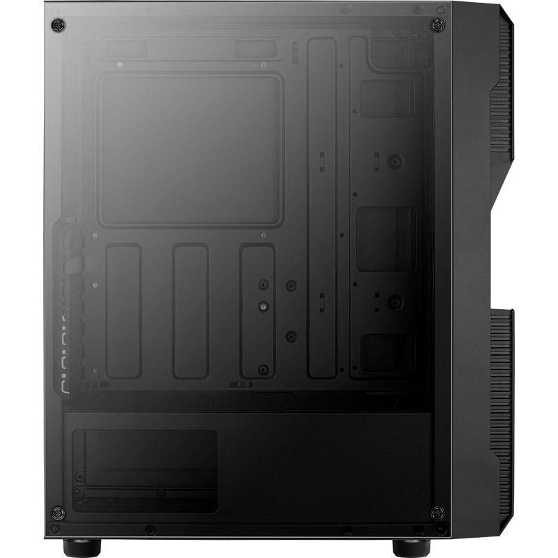 Корпус Aerocool Menace Saturn FRGB-G-BK-v1 Black Mid Tower FRGB (Menace FRGB-G-BK-v1) Розмір материнської плати (макс.) ATX