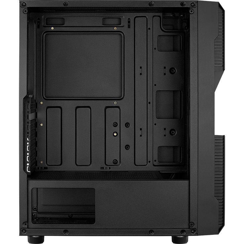 Корпус Aerocool Menace Saturn FRGB-G-BK-v1 Black Mid Tower FRGB (Menace FRGB-G-BK-v1) Максимальна довжина відеокарти 317