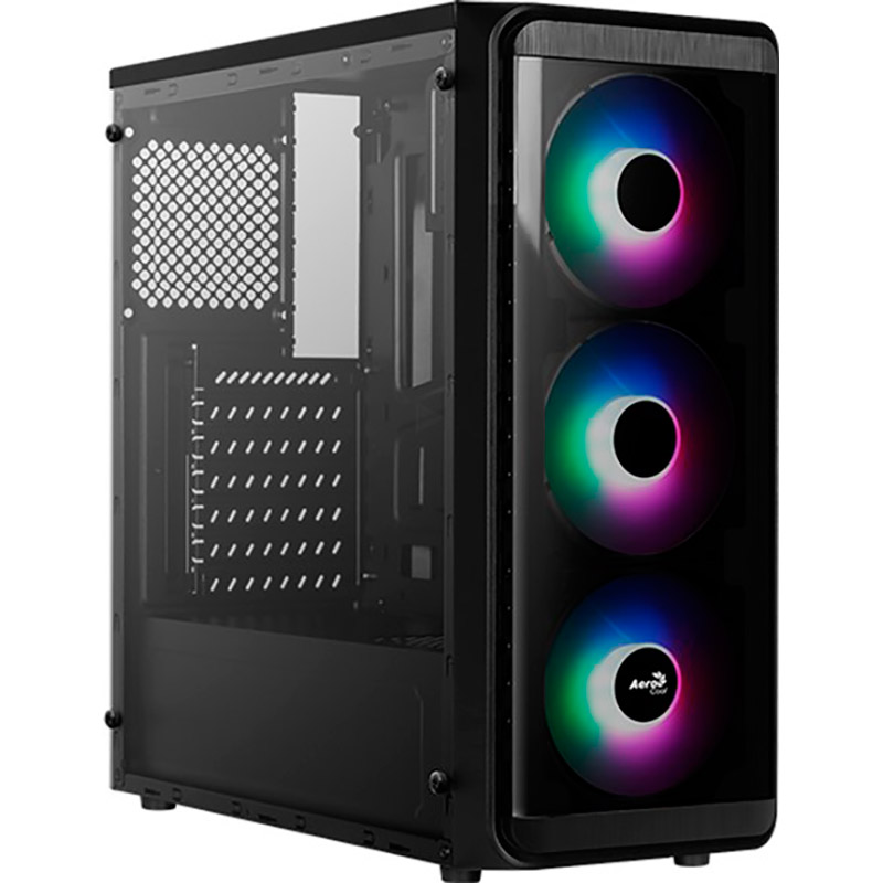 

Корпус AEROCOOL SI-5200 Frost Black Mid Tower (SI-5200 Frost BG), SI-5200 Frost Black Mid Tower