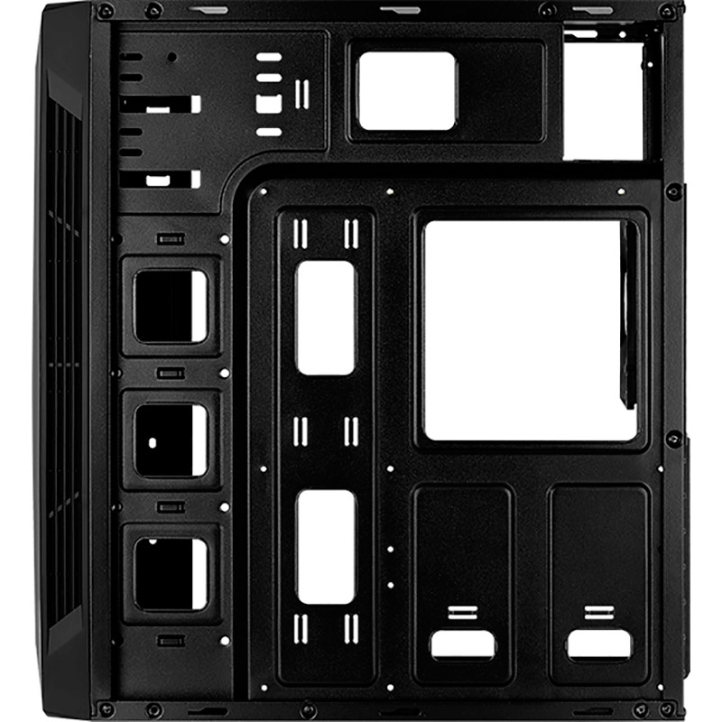 Фото Корпус AEROCOOL Split-A-BK-v1 Black Mid Tower RGB (Split-A-BK-v1)