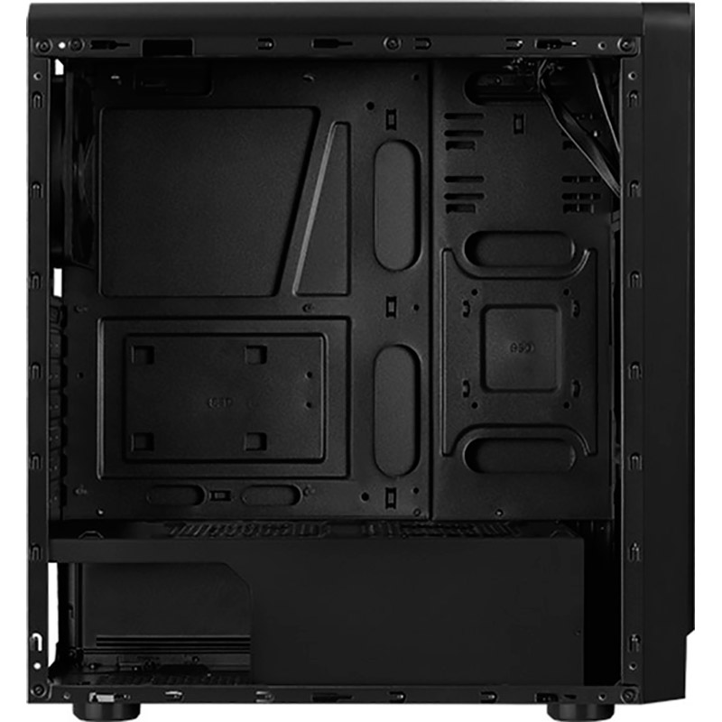 Зовнішній вигляд Корпус AEROCOOL Rift BG Black Mid Tower RGB (PGS RIFT BG)