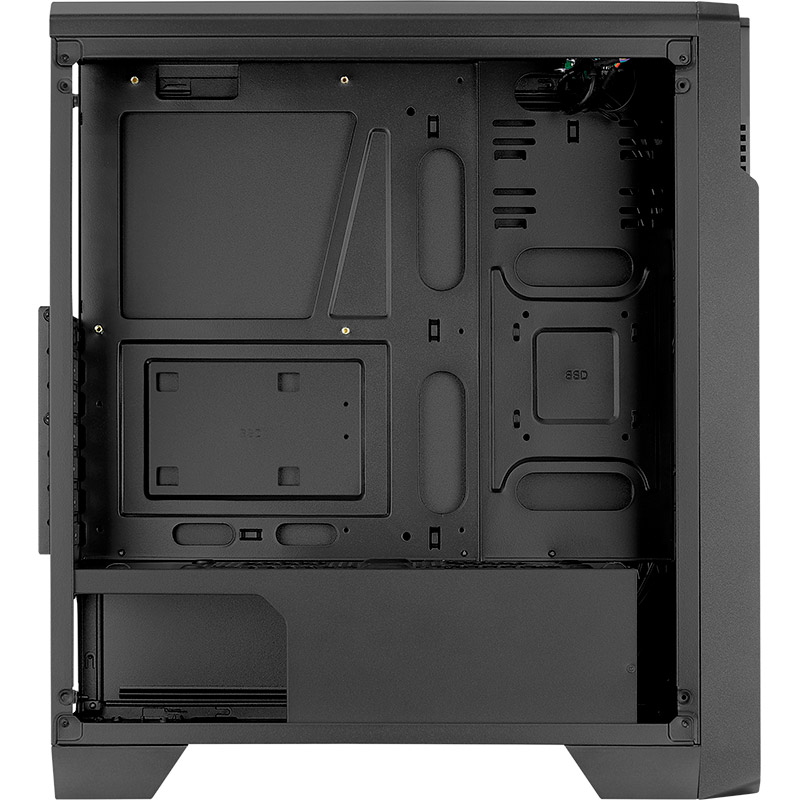 Корпус AEROCOOL Ore Saturn FRGB-G-BK-v1 Black Mid Tower FRGB (Ore FRGB-G-BK-v1) Максимальна довжина відеокарти 371