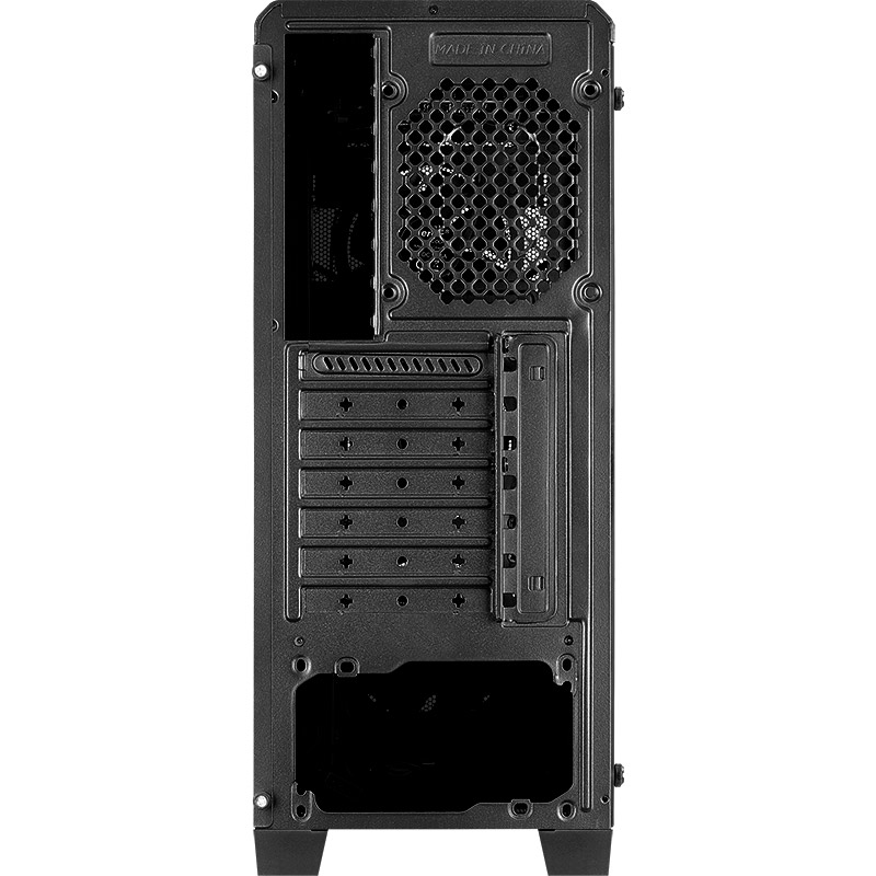 Фото Корпус AEROCOOL Ore Saturn FRGB-G-BK-v1 Black Mid Tower FRGB (Ore FRGB-G-BK-v1)