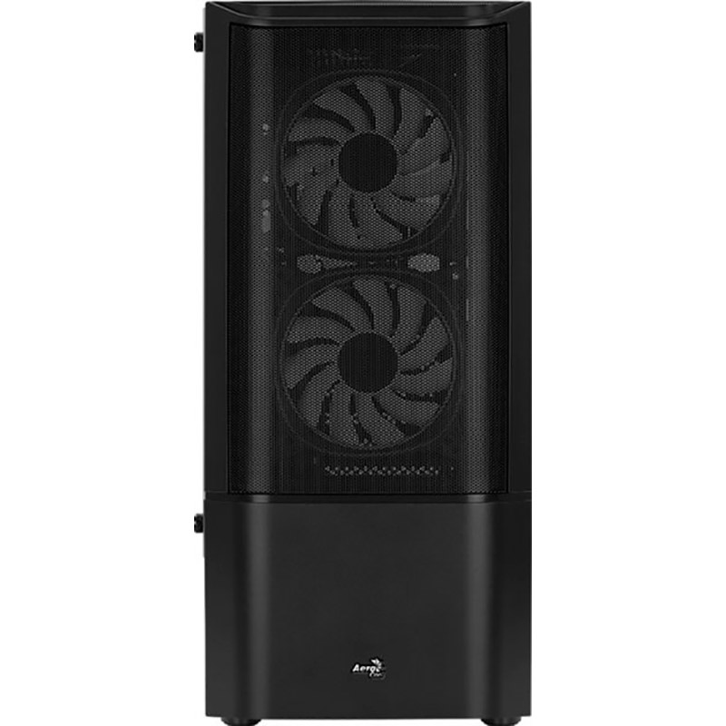 Корпус AEROCOOL Quantum Mesh-G-BK-v2 Black Mid Tower FRGB (QuantumMesh-G-BK-v2) Максимальна довжина відеокарти 296