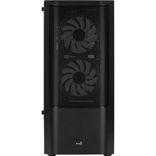 Корпус AEROCOOL Quantum Mesh-G-BK-v2 Black Mid Tower FRGB (QuantumMesh-G-BK-v2)