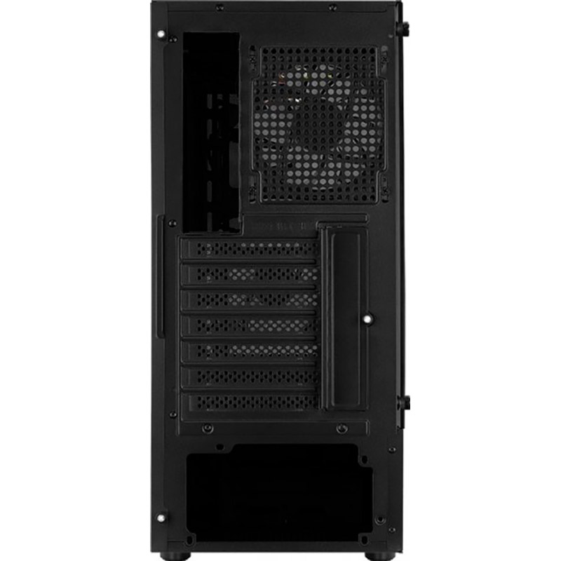 Зовнішній вигляд Корпус AEROCOOL Quantum Mesh-G-BK-v2 Black Mid Tower FRGB (QuantumMesh-G-BK-v2)