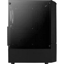 Корпус AEROCOOL Quantum Mesh-G-BK-v2 Black Mid Tower FRGB (QuantumMesh-G-BK-v2)