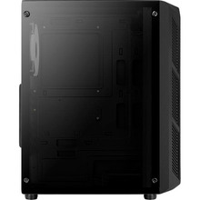 Корпус Aerocool Prime-G-BK-v1 Black Mid Tower RGB (Prime-G-BK-v1)