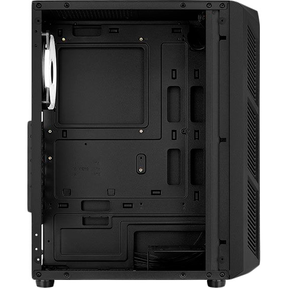 Корпус Aerocool Prime-G-BK-v1 Black Mid Tower RGB (Prime-G-BK-v1) Максимальна довжина відеокарти 302