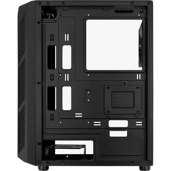 Фото Корпус Aerocool Prime-G-BK-v1 Black Mid Tower RGB (Prime-G-BK-v1)