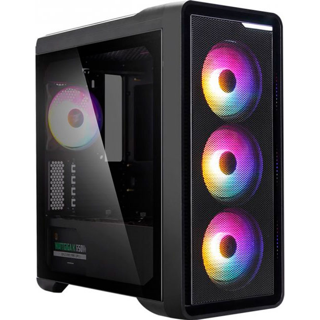 Корпус ZALMAN M3 PLUS RGB Black Mini Tower (M3PLUSRGB)