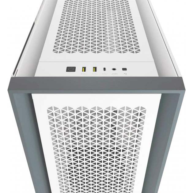 Фото Корпус Corsair 5000D Airflow Tempered Glass White (CC-9011211-WW)