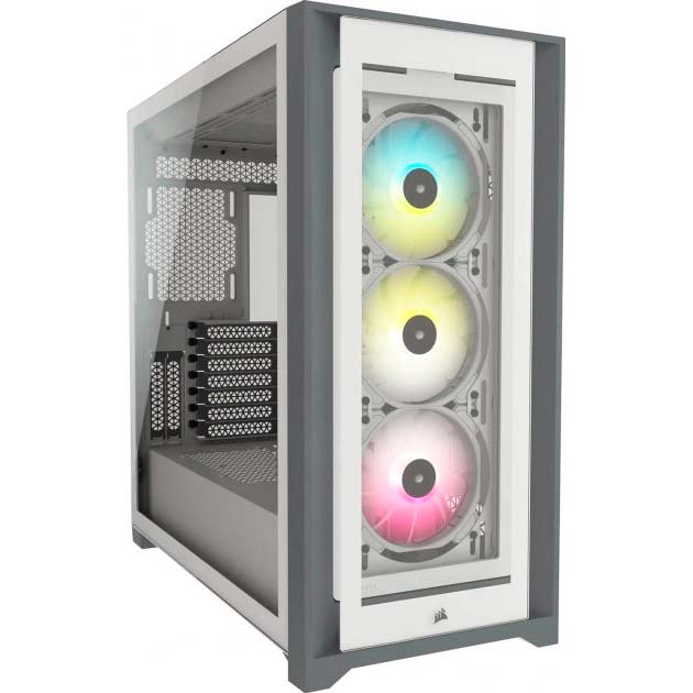 

Корпус CORSAIR iCUE 5000X RGB TG White без БП (CC-9011213-WW), iCUE 5000X RGB TG White (CC-9011213-WW) без БЖ