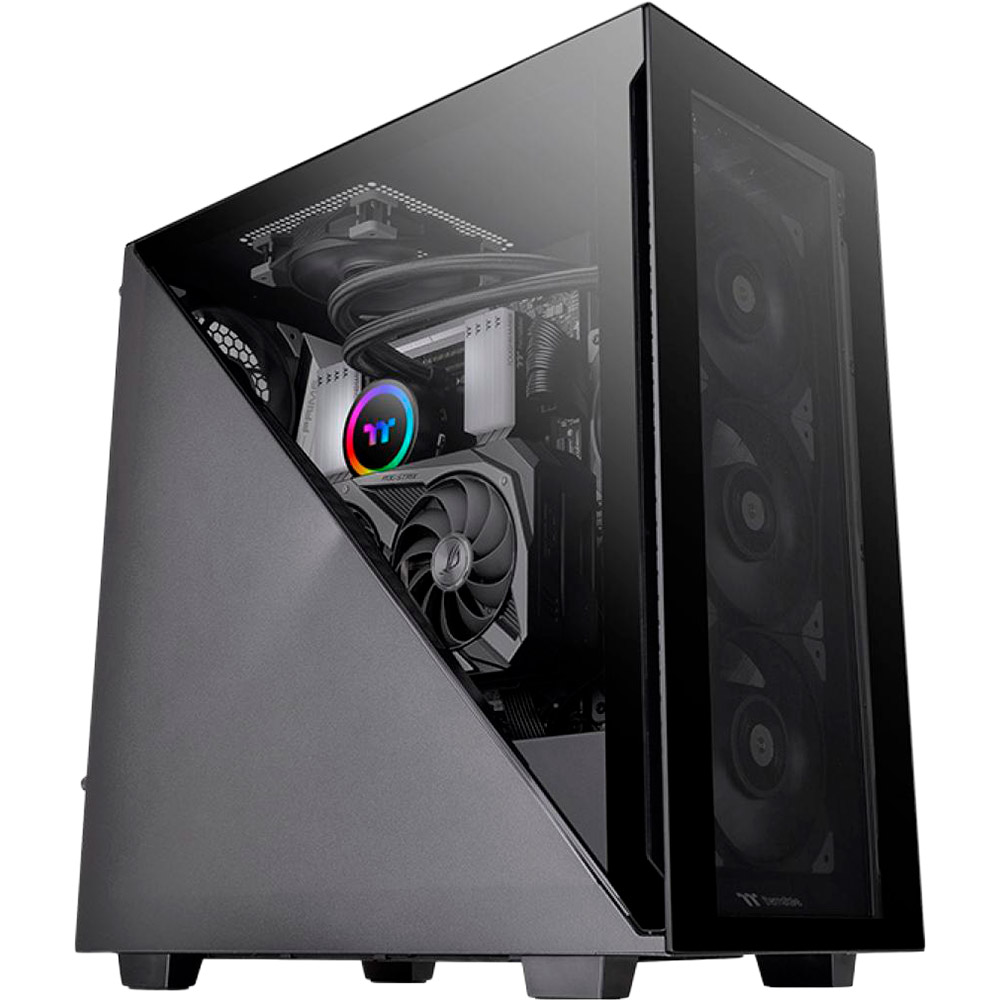 thermaltake Divider 300 TG Mid Tower Chassis Black  