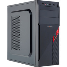 Корпус LOGICPOWER 1714 400W Black case chassis cover