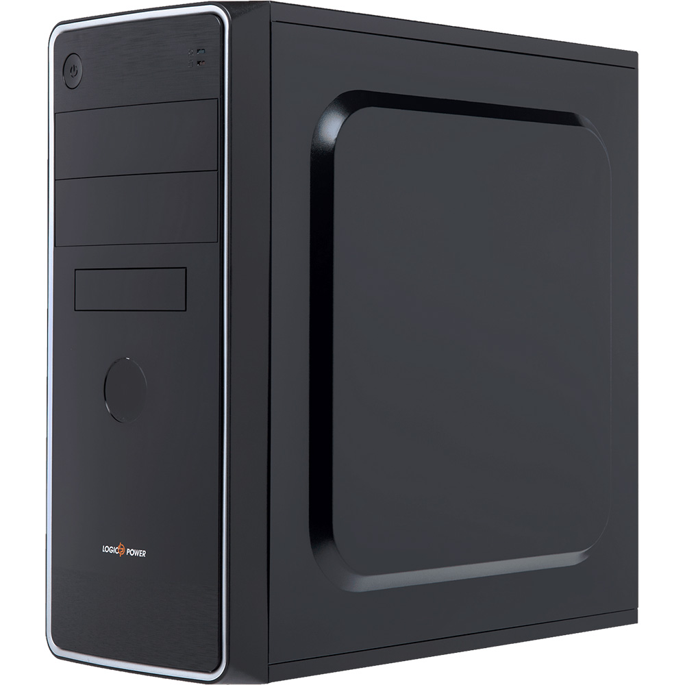 Корпус LOGICPOWER без БЖ 1702 Black case cover chassis Тип Midi-Tower