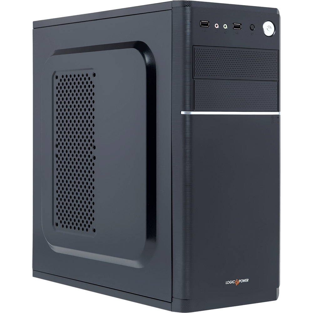 Корпус LOGICPOWER без БП 1712 Black case chassis cover