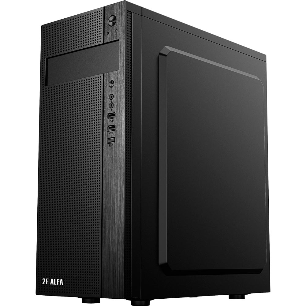 Корпус 2E Alfa (E185-400) Black 400W (2E-E185-400) Размер материнской платы (макс.) ATX