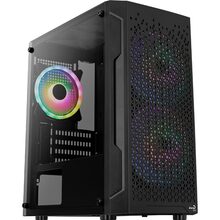 Корпус Aerocool Trinity Mini Tempered glass (Trinity Mini-G-BK-v2 Black)