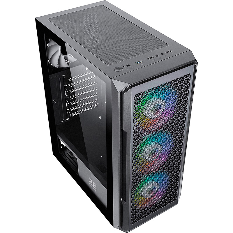 Корпус 2E GAMING HEXAGON G338 Black Призначення для настільного комп'ютера