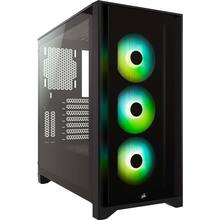 Корпус Corsair iCUE 4000X RGB Tempered Glass Black (CC-9011204-WW)