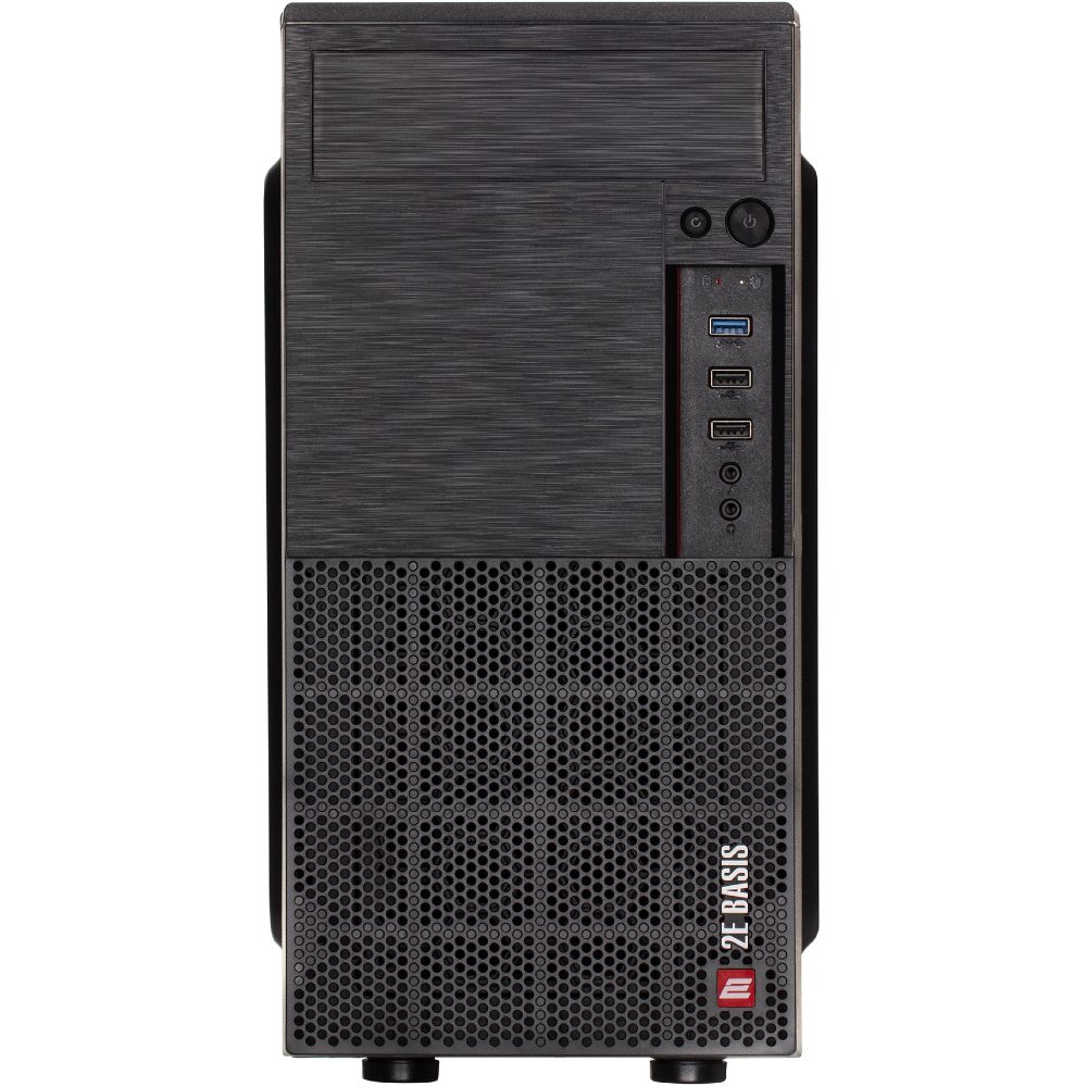 Корпус 2E BASIS з БП 2EATX400 MiniT Black (2E-RD8603U-400) Призначення для настільного комп'ютера