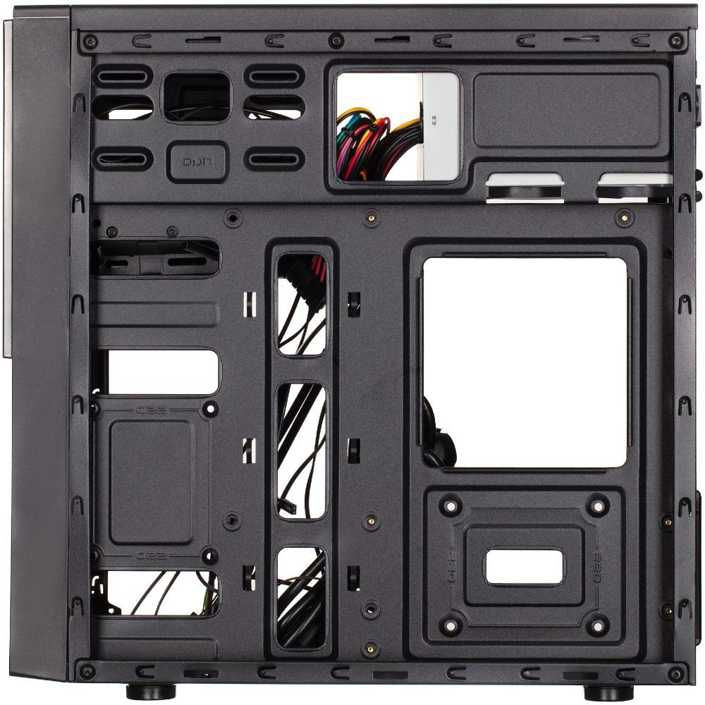 Корпус 2E BASIS з БП 2EATX400 MiniT Black (2E-RD8603U-400) Максимальна довжина відеокарти 320