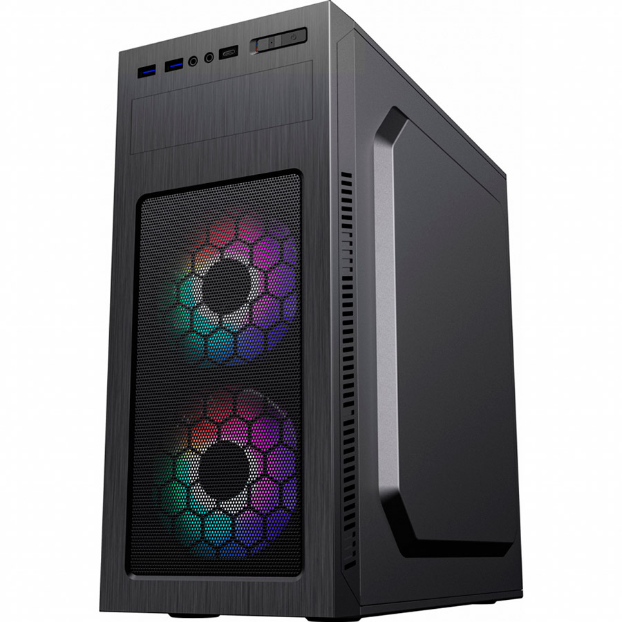 Корпус GAMEMAX MT525-2U3TYC-500B Тип Midi-Tower