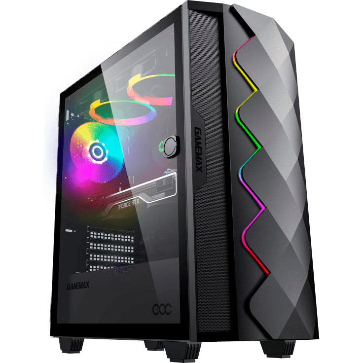 

Корпус GAMEMAX Diamond COC BK, Diamond COC BK