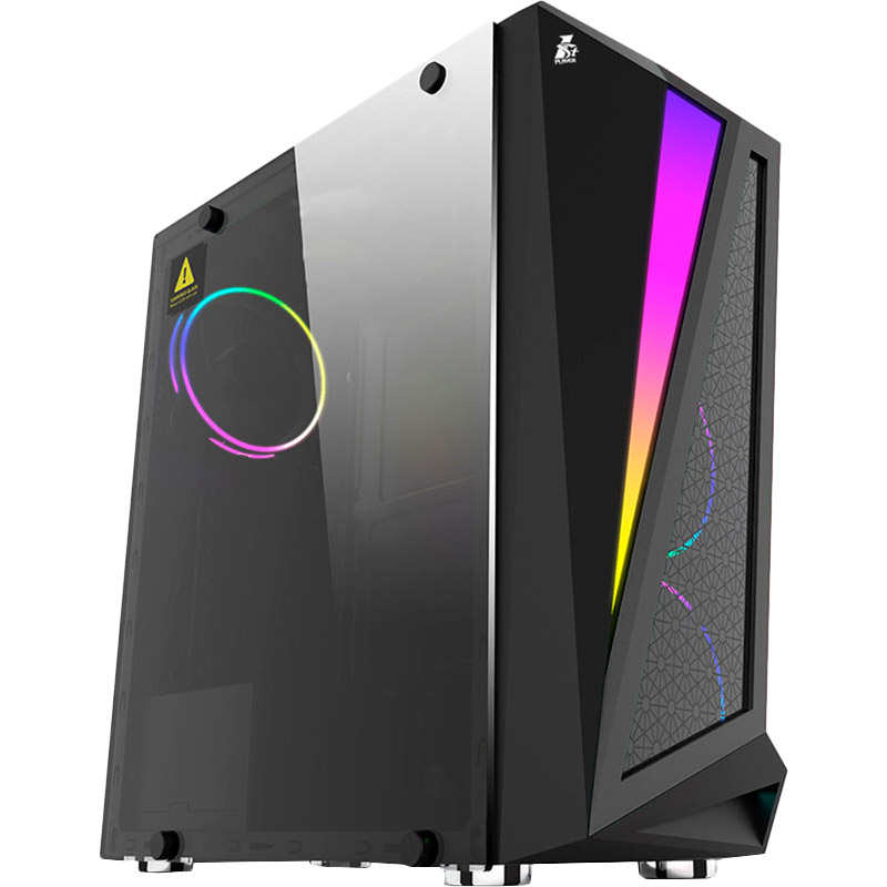 

Корпус 1STPLAYER R5-3R1 Color LED Black, R5-3R1 Color LED Black без БП