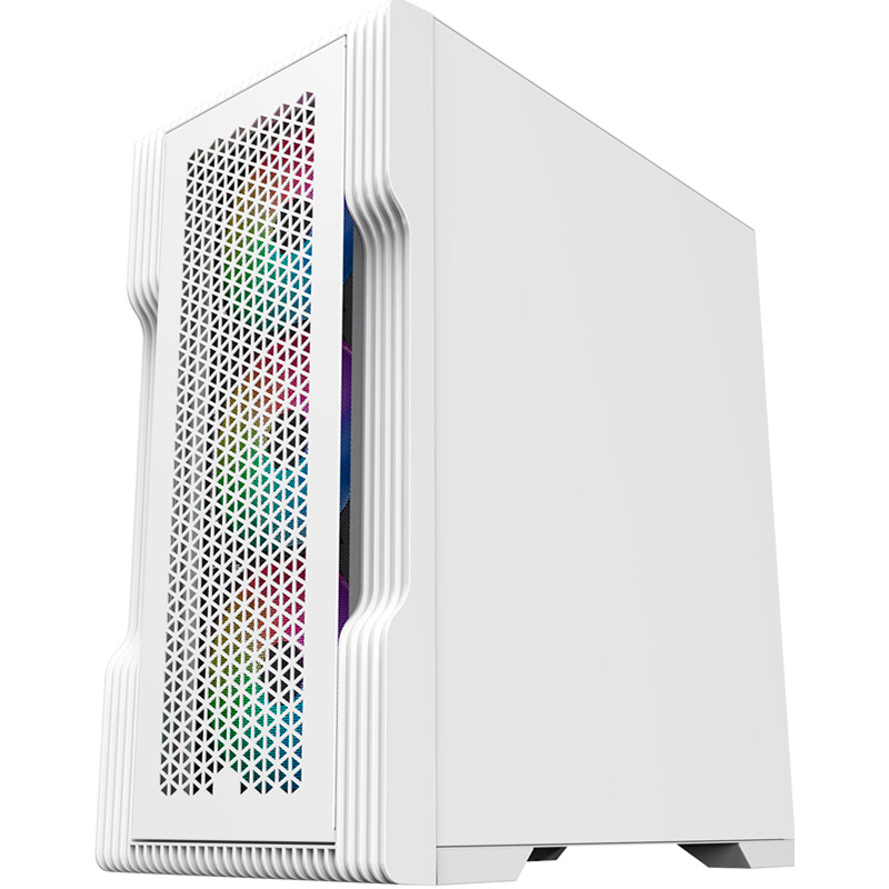 Корпус 1STPLAYER T3-4F1-W-WH White Тип Mini (Micro)-Tower
