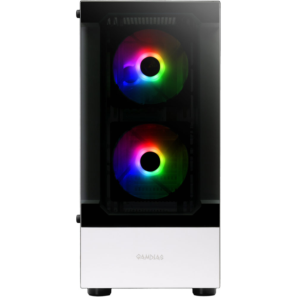 Корпус GAMDIAS TALOS E3 Mid-Tower White (4712960136557) Призначення для настільного комп'ютера