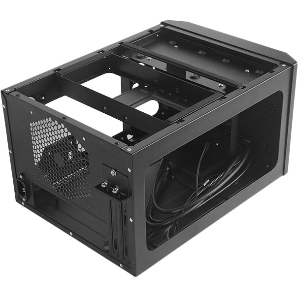 Корпус CHIEFTEC Pro Cube Mini Black (CN-01B-OP) Розмір материнської плати (макс.) Mini-ITX, Thin Mini-ITX