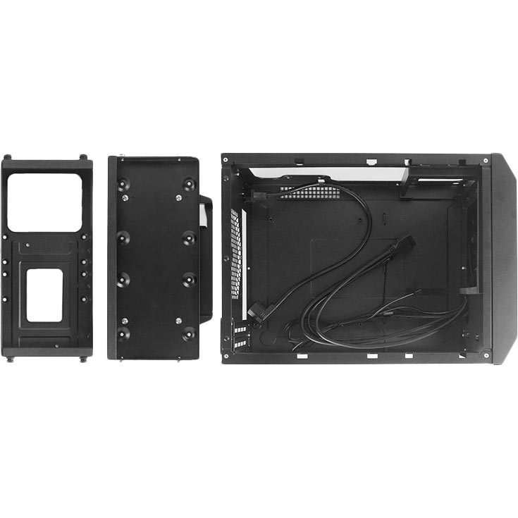 Зовнішній вигляд Корпус CHIEFTEC Pro Cube Mini Black (CN-01B-OP)