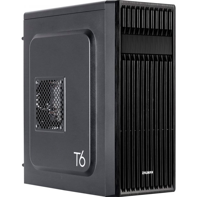 Корпус ZALMAN T6 Black Назначение для настольного компьютера