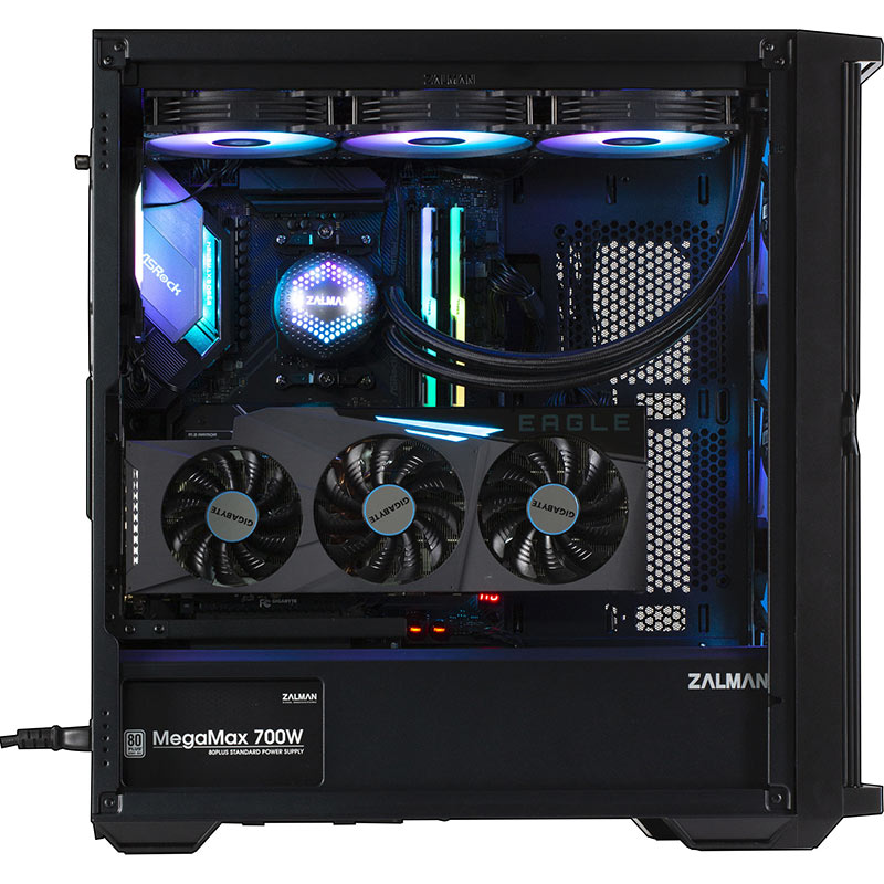 Корпус ZALMAN Z10 PLUS Black Максимальная длина видеокарты 395