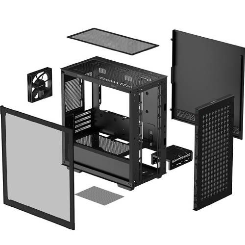 В Украине Корпус DEEPCOOL CH370 Black (R-CH370-BKNAM1-G-1)