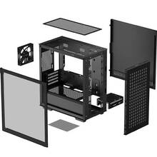 Корпус DEEPCOOL CH370 Black (R-CH370-BKNAM1-G-1)