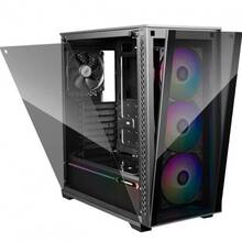 Корпус DEEPCOOL Matrexx 70 ADD-RGB 3F Black (DP-ATX-MATREXX70-BKG0P-3F)