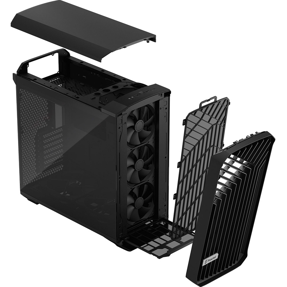 Огляд Корпус Fractal Design Torrent Black Tempered Glass Dark Tint (FD-C-TOR1A-06)