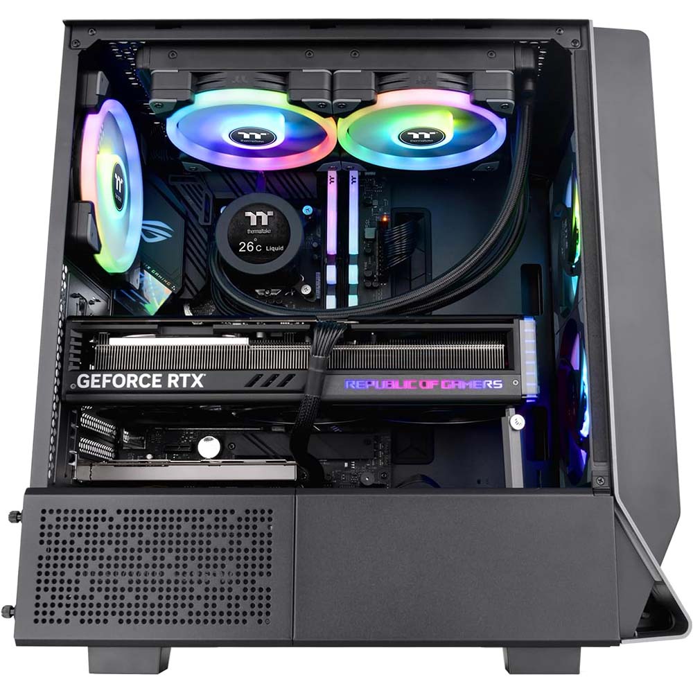 Корпус THERMALTAKE Ceres 300 TG ARGB Black (CA-1Y2-00M1WN-00) Розмір материнської плати (макс.) ATX