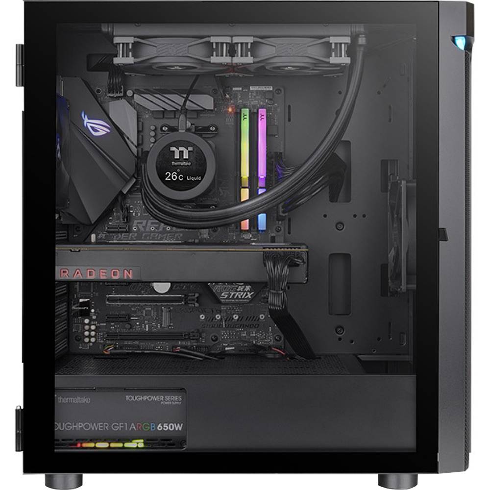 Корпус THERMALTAKE H590 TG ARGB Black (CA-1X4-00M1WN-00) Корпус THERMALTAKE H590 TG ARGB Black (CA-1X4-00M1WN-00) Максимальна довжина відеокарти 360