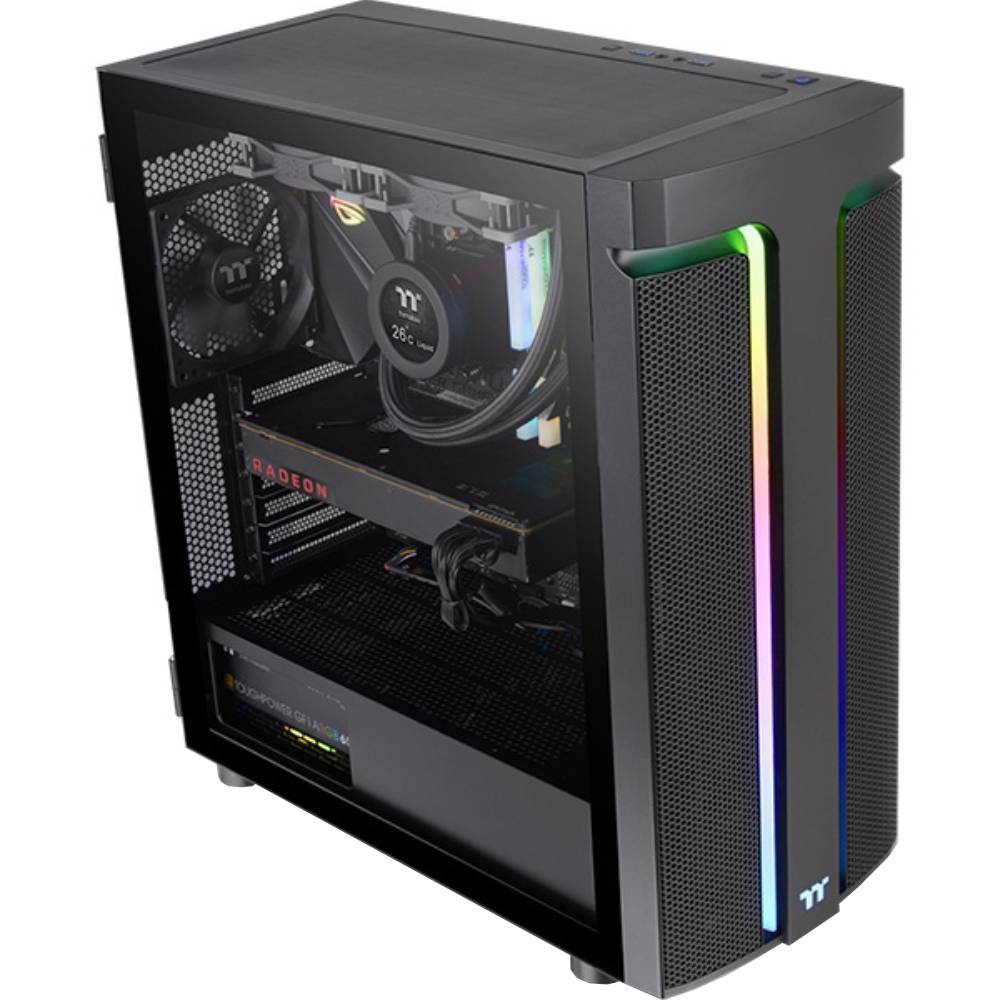Корпус THERMALTAKE H590 TG ARGB Black (CA-1X4-00M1WN-00) Корпус THERMALTAKE H590 TG ARGB Black (CA-1X4-00M1WN-00) Призначення для настільного комп'ютера