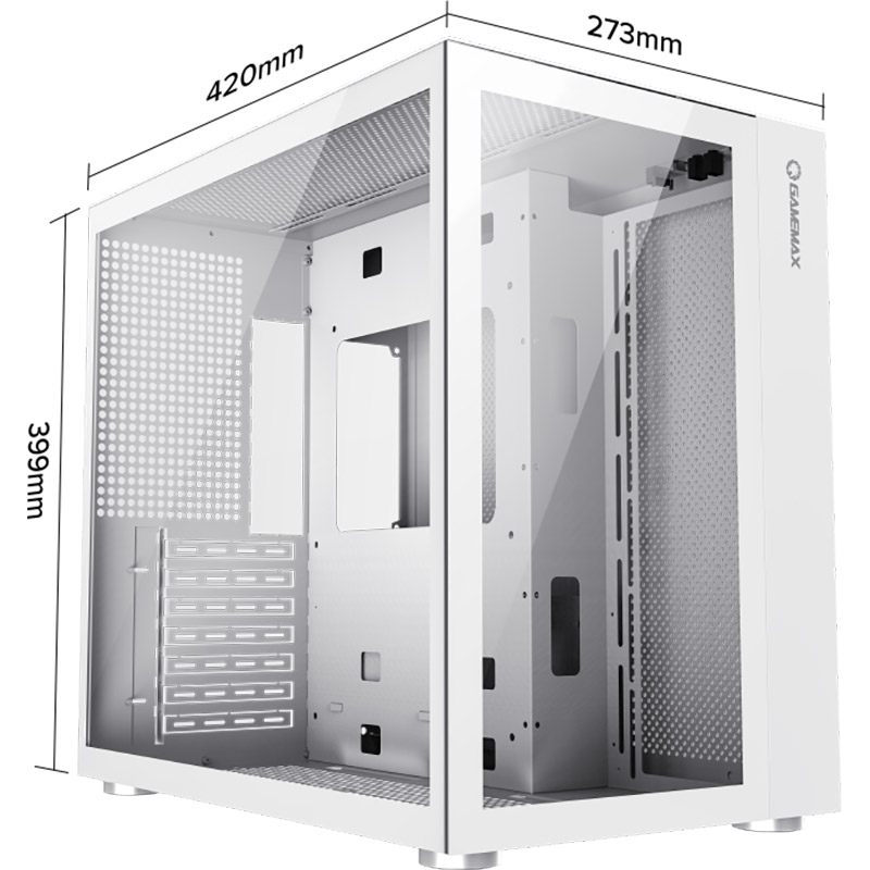 Огляд Корпус GAMEMAX Infinity White