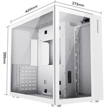 Корпус GAMEMAX Infinity White