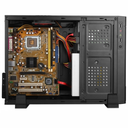 Корпус DTS TD-M01 Slim 390W Black Размер материнской платы (макс.) Mini-ITX, Thin Mini-ITX